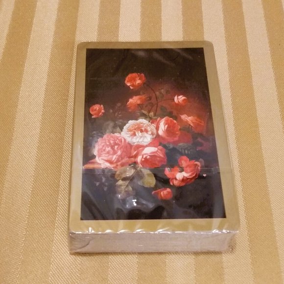 Vintage Congress Double Deck Floral/Roses Playing Cards - Picture 4 of 16